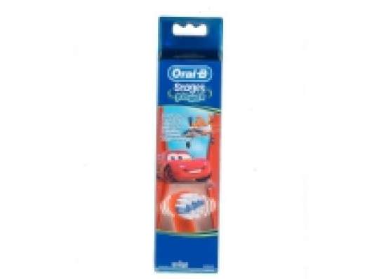 1 stk. Oral-B Stages Power tandbørstehoved med motiv fra Cars - McQueen (EB10-4)