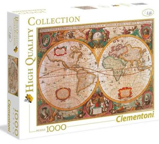1000 pcs High Color Collection OLD-MAP