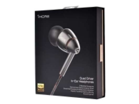 1More E1010 - Hörlurar med mikrofon - inuti örat - kabelansluten - 3,5 mm kontakt