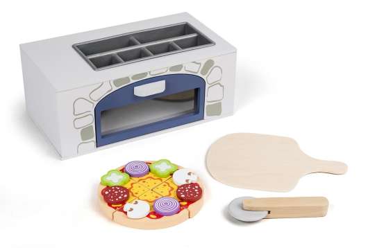 3-2-6 - Wooden pizza oven with accessories