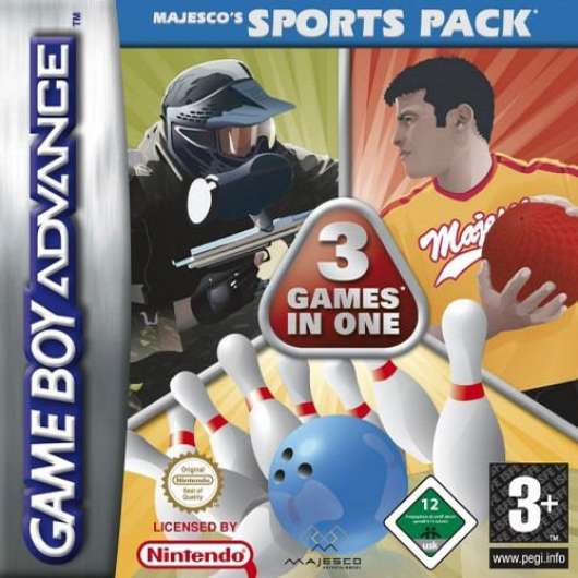 3 Games In 1 Majescos Sports Pack