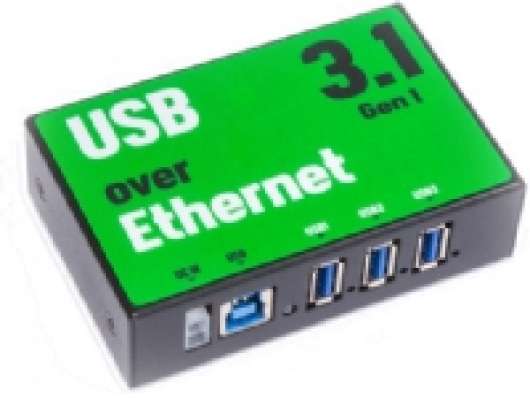 3-Port USB 3.1 over Ethernet Hub