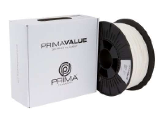 3D Prima PrimaValue - Vit - 1 kg - 335 m - PLA-fiber (3D)