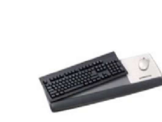 3M Precise - Handledsstöd för tangentbord/mus - svart, metallgrå
