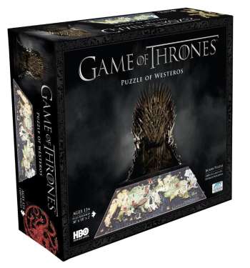 4D CityScape Puzzle Game of Thrones Westeros