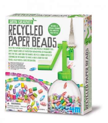4M - Green Creativity - Gör pärlor av återvunnet papper
