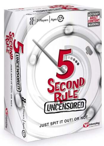 5 Second Rule Uncensored Adult Party Card Game
