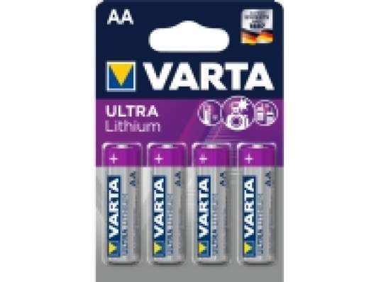AA batterier Lithium - Varta Pro 2 stk
