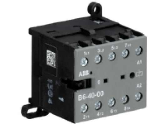 ABB B6-40-00-80, 12 V, 690 V, 40 - 450 hz, Väggmonterad, Svart, Grå, IP20 IEC/EN 60947-1 IEC/EN 60947-4-1 IEC/EN 60947-5-1 UL 60947-1 UL 60947-4-1