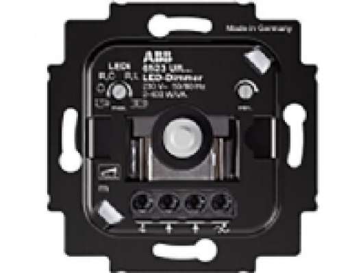 ABB Drejelysdæmper LED 2-100W, Halogen 10-400 W. indsatsen leveres uden afdækning.