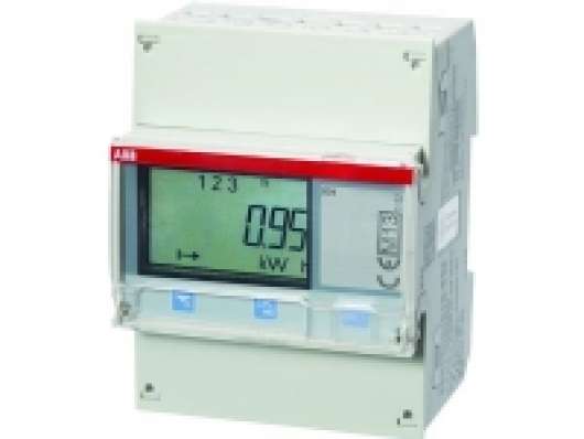 ABB El-måler for transformer måling. 3P+N, 230-400V MID godkendt Cl. B (klasse 1), udgange for puls/alarm, med M-bus interface