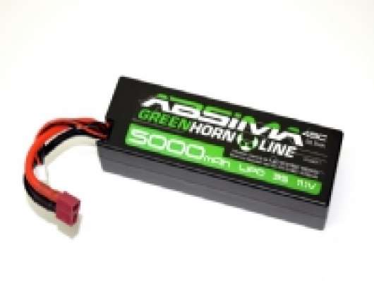 Absima 4140011, Batteri, Absima, Litium Polymer (LiPo), 5000 mAh, 11,1 V, 363 g