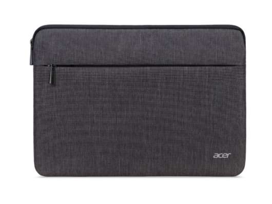 Acer 15,6" Protective Sleeve / Fodral med ficka till bärbar dator - Grå