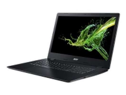 Acer Aspire 3 A317-52-318M - Core i3 1005G1 / 1.2 GHz - Win 10 Home 64-bitars - 8 GB RAM - 512 GB SSD NVMe, QLC - 17.3 IPS 1920 x 1080 (Full HD) - UHD Graphics - Wi-Fi 5, Bluetooth - svart - kbd: Nordisk