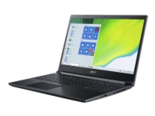 Acer Aspire 7 A715-41G-R52U - Ryzen 5 3550H / 2.1 GHz - Win 10 Home 64-bitars - 8 GB RAM - 1.024 TB SSD - 15.6 IPS 1920 x 1080 (Full HD) - GF GTX 1650 - Bluetooth, Wi-Fi - kolsvart - kbd: nordisk