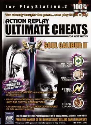 Action Replay Soul Calibur 2 Ultimate Cheats