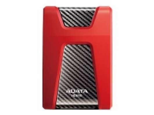 ADATA DashDrive Durable HD650 - Hårddisk - 1 TB - extern (portabel) - 2.5 - USB 3.0 - röd