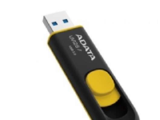 ADATA DashDrive UV128 - USB flash-enhet - 64 GB - USB 3.0 - svart, blå