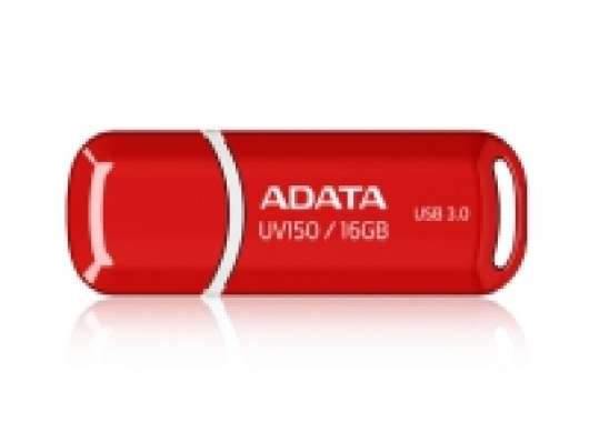 ADATA DashDrive UV150 - USB flash-enhet - 16 GB - USB 3.0 - röd