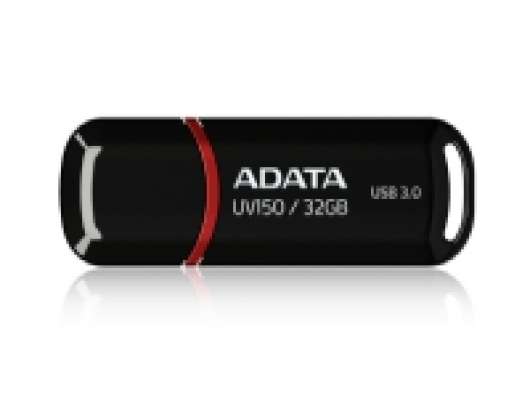 ADATA DashDrive UV150 - USB flash-enhet - 32 GB - USB 3.0 - svart