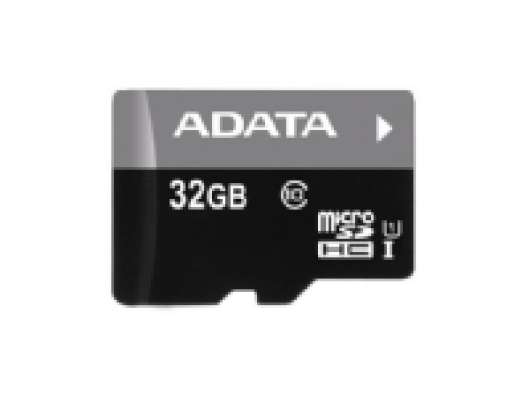 ADATA Premier UHS-I - Flash-minneskort (adapter, microSDHC till SD inkluderad) - 32 GB - UHS Class 1 / Class10 - microSDHC UHS-I
