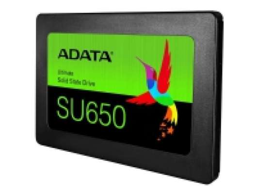 ADATA Ultimate SU650 - Solid state drive - 120 GB - inbyggd - 2.5 - SATA 6Gb/s