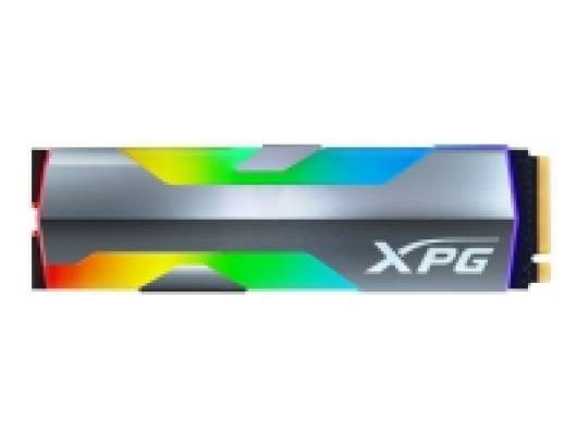 ADATA XPG Spectrix S20G RGB - Solid state drive - 500 GB - inbyggd - M.2 2280 - PCI Express 3.0 x4 (NVMe) - 256 bitars AES - integrerad kylfläns