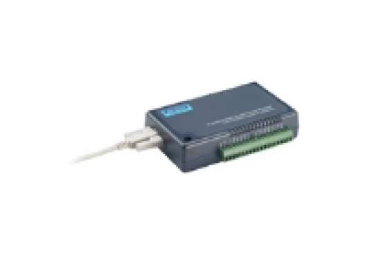 Advantech USB-4761, In/ut, 8 channels, 2 kV, 2,5 kV, Svart, 60 mA