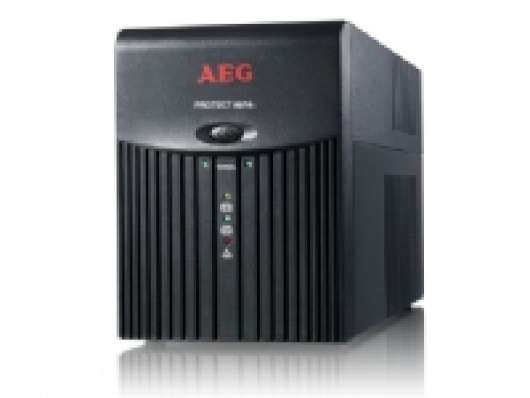 AEG PROTECT Alpha 1200 - UPS - 600 Watt - 1200 VA - USB - utgångskontakter: 6
