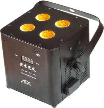AFX FreePar Hex trådlös batterilampa - svart