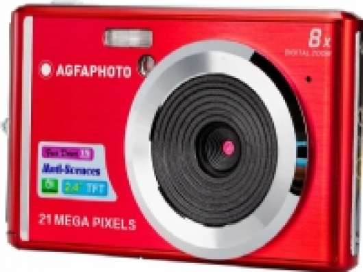 Agfa Agfa Compact DC 5200 digital camera - cervený