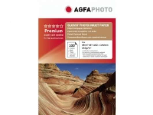AgfaPhoto - Blank - 100 x 150 mm - 210 g/m² - 100 ark fotopapper