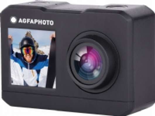 AgfaPhoto Camera Agfa Ac7000 Sports Camera 2.7k 16MP Wifi 2x Lcd Accessories