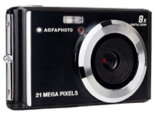 AgfaPhoto Compact DC5200, 21 MP, 5616 x 3744 pixlar, CMOS, HD, Svart