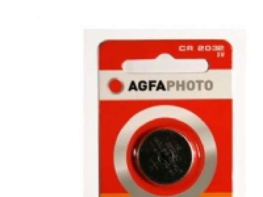 AgfaPhoto CR2032, Engångsbatteri, Litium, 210 mAh