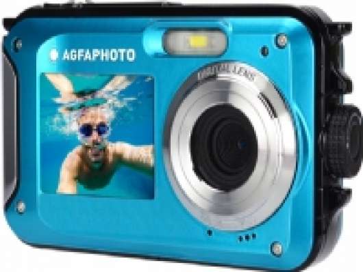 AgfaPhoto Digital Camera Underwater Camera 24MP Video Hd 3m Agfa Photo/Blue