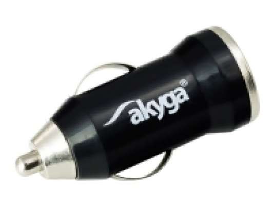 Akyga AK-CH-01 - Strömadapter för bil - 5 Watt - 1 A (USB) - svart