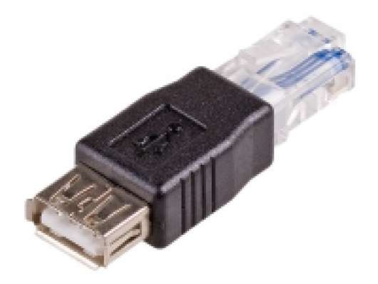 Akyga - Nätverkskort - USB (hona) till RJ-45 (hane) - USB 2.0 - svart