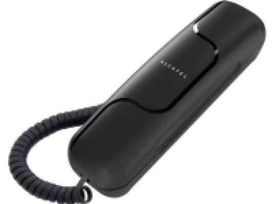 Alcatel T06 Ledningsforbundet telefon, analog ultraflad Sort