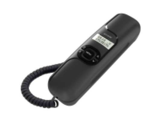 Alcatel T16 Ledningsforbundet telefon, analog LC-display Sort