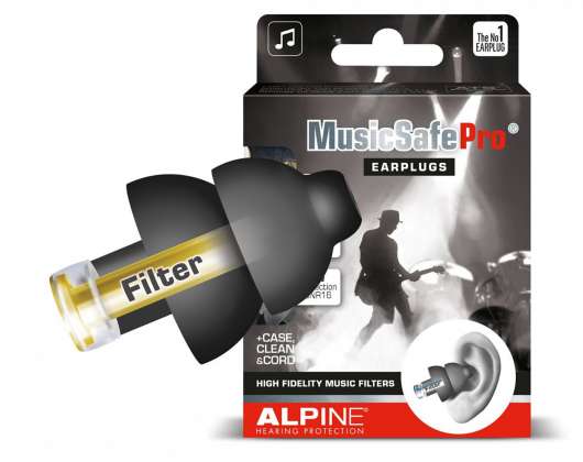 Alpine MusicSafe Pro Svart öronproppar