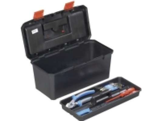 Alutec 56270 Værktøjskasse uden udstyr Plastic Sort, Orange