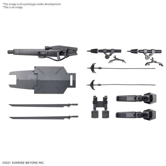 Amaim -Hg 1/72 Amaim Warrior At The Borderline Weapon Set 3 -Model Kit
