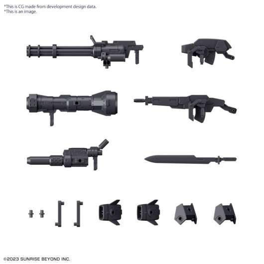 Amaim - Hg 1/72 Amaim Weapon Set 7 - Model Kit