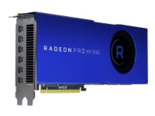 AMD Radeon Pro WX 9100 - Grafikkort - Radeon Pro WX 9100 - 16 GB HBM2 - PCIe 3.0 x16 - 6 x Mini DisplayPort