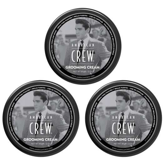 American Crew - 3x Grooming Cream 85 gr.