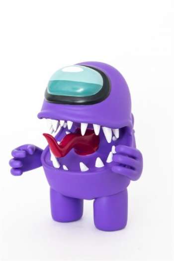 Among Us Imposter Purple Actionfigur 17 cm