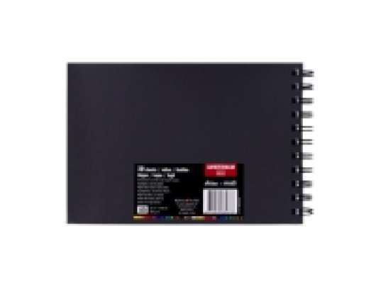 AMSTERDAM AAC BLACK BOOK A4 250G FSC-MIX Block/Album
