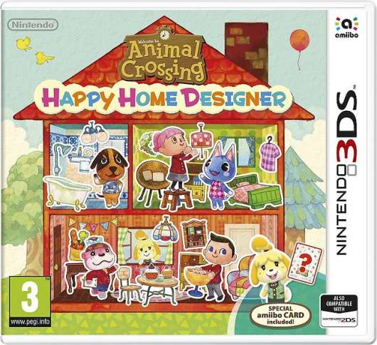 Animal Crossing Happy Home Designer + Amiibo Card