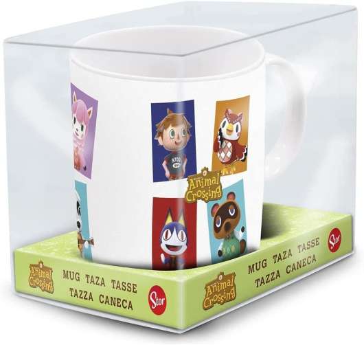 Animal Crossing Med 4 bilder Mug
